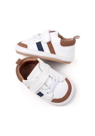 Yenidoğan Bebekler İçin Tabanlı Pinetki Spor Ayakkabılar 419168026 Beyaz