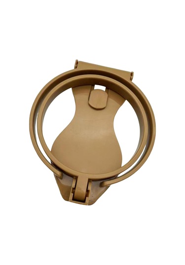 Suntek Bardak Tutucu İçki Ataşmanı Delik Çanta Plaj Tote Haki