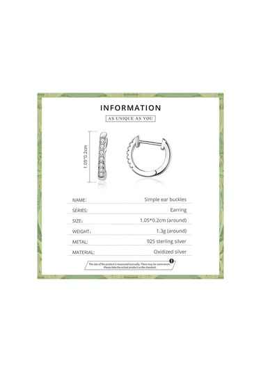 Gümüş Bamoer Hakiki 925 Ayar Gümüş Yuvarlak Daire Halka Küpeler Kadınlar İçin Altın Renk Küpe Ayar Gümüş Takı Hediye L