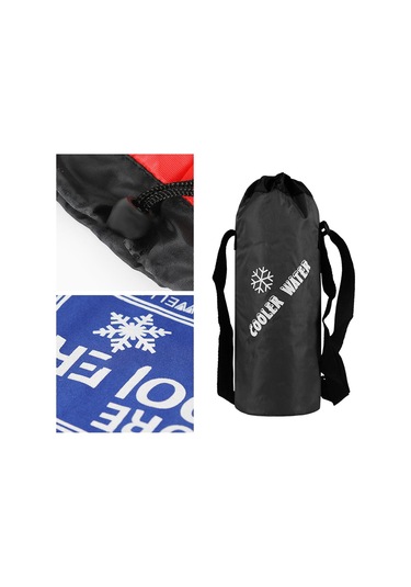 Dolıty Yalıtımlı Soğutucu Tote Katlanabilir Ayarlanabilir Siyah