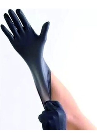 Brp Nitril Siyah Eldiven S Beden 100'lü Kutu