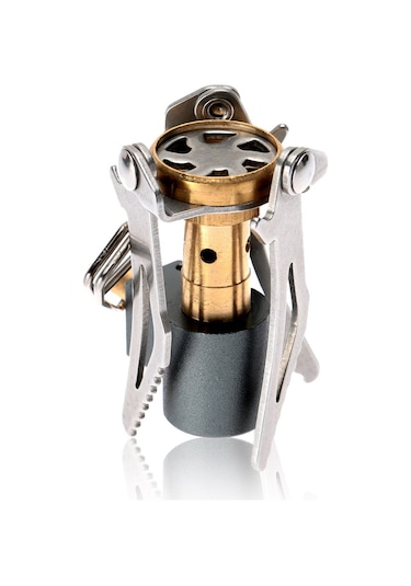 Hombey 45g Ultra Hafif Kamp Fırını - 3000w Güçlü Isıtma, Çıkarılabilir Ayaklı, Outdoor Piknik Çadır Çalışma Seti Gümüş