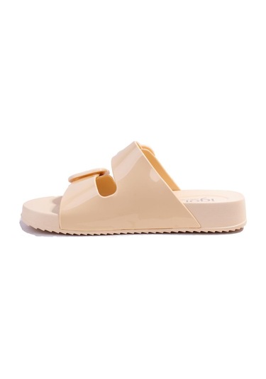 Igor S10334 Habana Brillo Bej Ortopedik Günlük Kadın Terlik 001