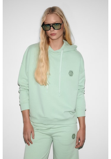 Urban Beat Elıtsa Kadın Mint Yeşil Sweatshirt Mint Yeşili