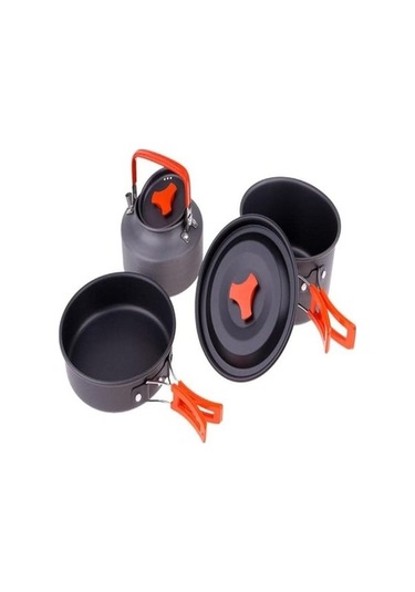 Ulzyvf Skycity Seti Renkli Alüminyum Kamp Tabakları, Pratik Katlanabilir Çok Renkli