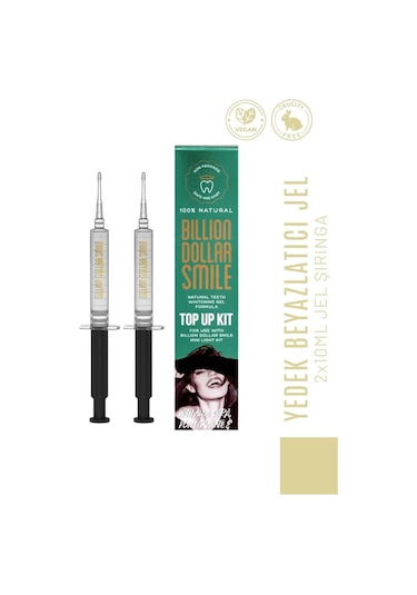 Billion Dollar Smile Top Up Kit Diş Beyazlatıcı Set