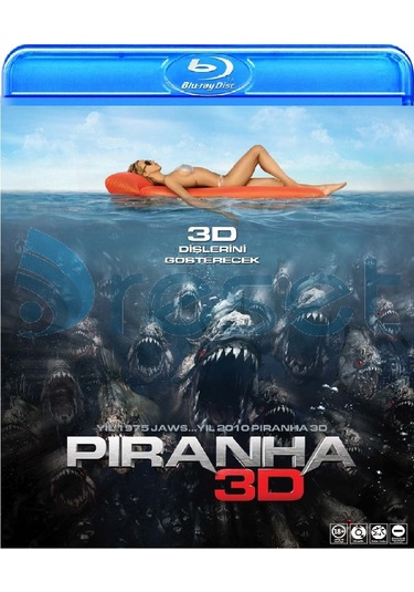 Piranha 3D Blu-Ray Tek Diskte 3D Ve 2D İzleme Olanağı