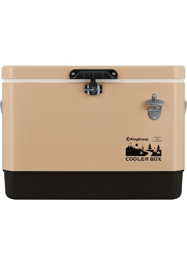 Kingcamp Premium Cooler Box 51 Lt. Soğutucu Buzluk Bej