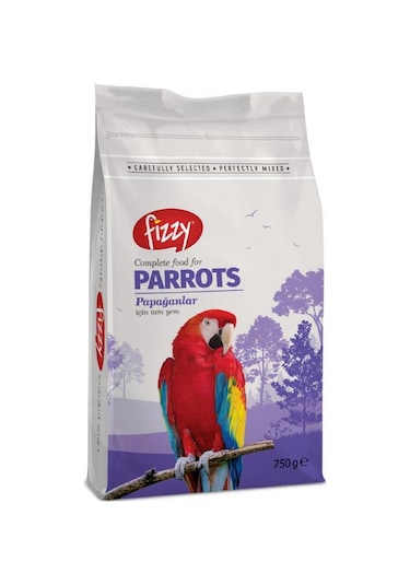 Fizzy Premium Papağan Yemi 750 G