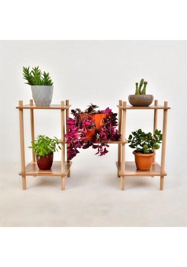 Reyo Prado Ahşap Dekoratif Çiçeklik, Çiçek Sehpası No: 3 Diğer