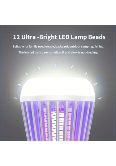 Besthome1 Yeşil 2+1 Sivrisinek Kovucu Uv Lamba, 2000mah Pil, Sarj Edilebilir Kamp Ayakkabı