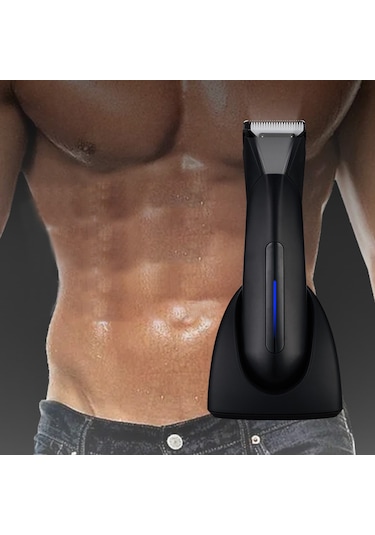 Moveevo Zcb108 Erkek Tıraş Makinesi Özel Bölgeler Koltuk Altı Kılları Düzeltici Siyah + Şarj Standı