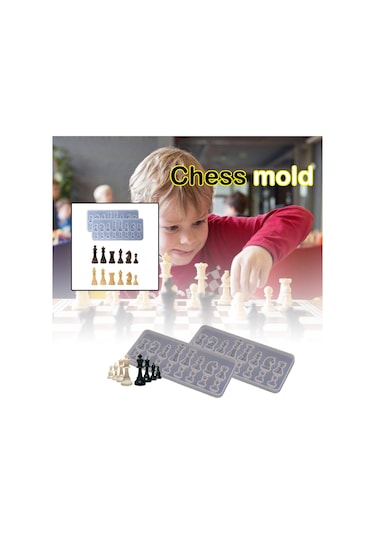 Mamba Alışveriş Kek Kalıbı Yeni Silikon 3d Uluslararası Satranç Kek Çikolata Şeker Zanaat Kalıp Kalıp Araçları