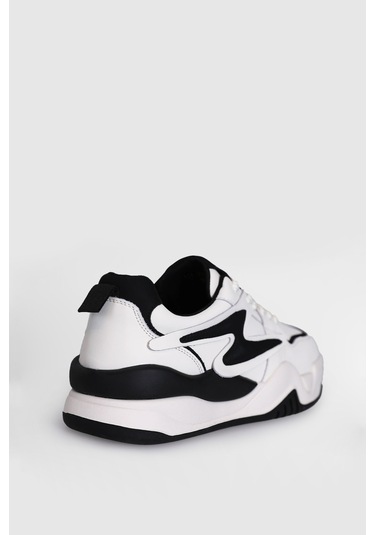 Lufian Maya Kadın Sneaker Ayakkabı Bej Siyah Bej Siyah