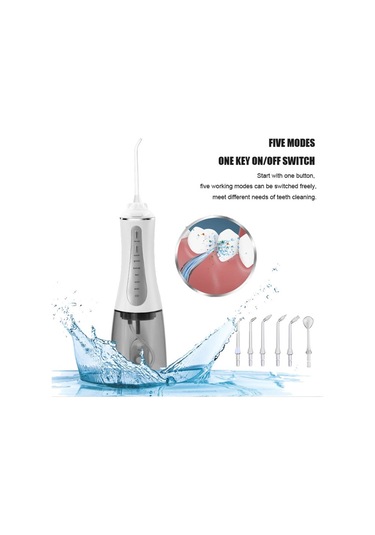 Ambition Black-oral Irrigator Diş Duşu 5 Modları Taşınabilir Diş