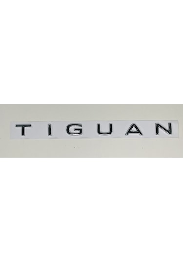 Volkswagen Tiguan 2021 - 2024 Arka Bagaj Yazısı Krom