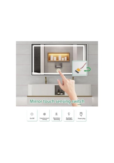 12-24v 5a Dokunmatik Touch Ayna Arkası Sensör Ayna Lambası Banyo Aynası Mobilya Sensörü