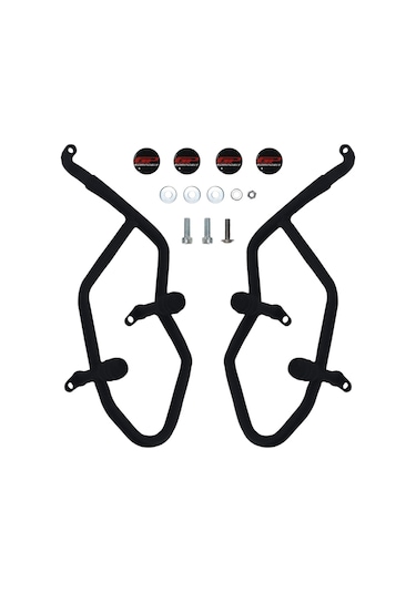 GP Kompozit Bajaj Dominar 250 / 400 2020-2024 Uyumlu Motor Koruma Demiri Siyah