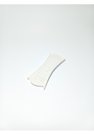 Welcome Dekor Yazısı 01