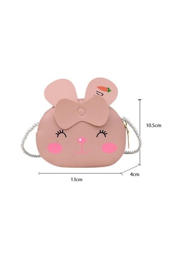 4 Adet Çocuk Mini Karikatür Tek Omuz Çanta Kahve Ayı Jlmtlb Diğer