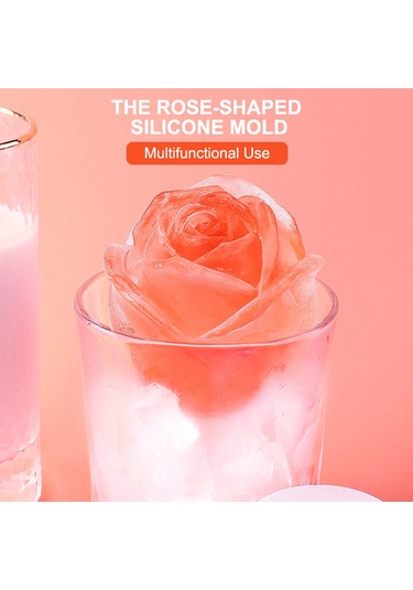 Ximistore9 Gıda Kalitesi Silikon Gül Kalıbı - Dört Boyutlu, Kolay Çıkarım, Baking & Dıy Çikolata/bayram Dekorasyonu Diğer