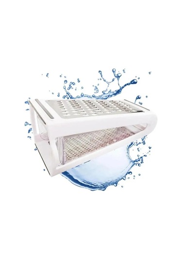 Çift Taraflı Peynir Rendesi Sebze Rendesi Kapaklı Saklama Kabı Havuç Salatalık Dilimleyici Kesici Mutfak Gereçleri Paslanmaz Bıçaklar Beyaz