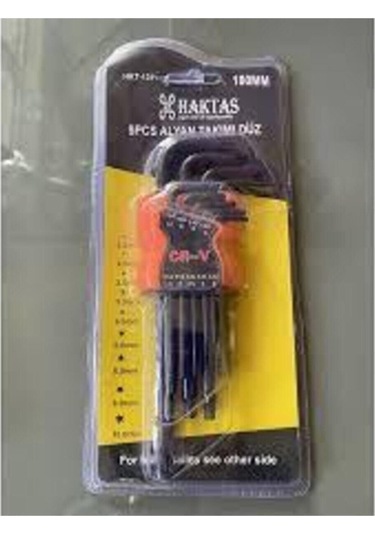 Haktaş Elka 9 Parça Yıldız Alyan Takımı 180 Mm