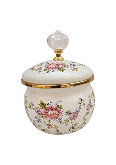 Suntek Ev Kahve Bar Tezgahı İçin Kapaklı Şekerlik Çok Stil-C