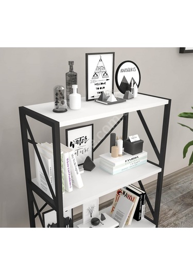 Storm Kitaplık Beyaz