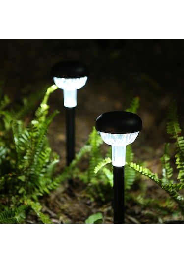 Tomshine 6 Adet Led'ler Dış Mekan Güneş Enerjili Lamba Beyaz