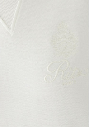 Frame Unisex Tonal Logo Crewneck - Krem Cream