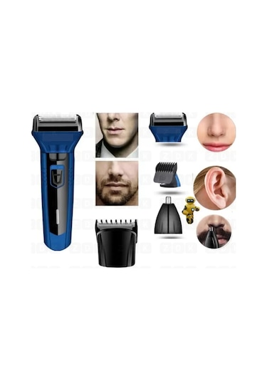 Zdk 3 Başlıklı Saç Sakal Multi Fonksiyonel Tıraş Makinesi
