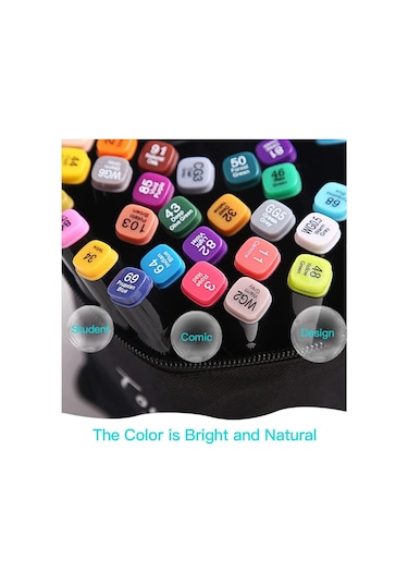 Valkyrie Touch Art Çift Taraflı Marker Kalem Seti 48 Adet