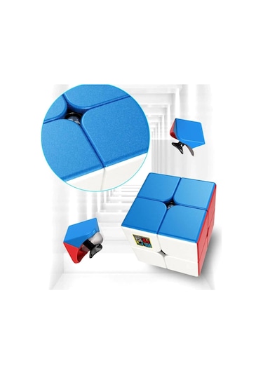 2x2 Moyu Speed Zeka Küpü Akıl Küpü Rübik Küp