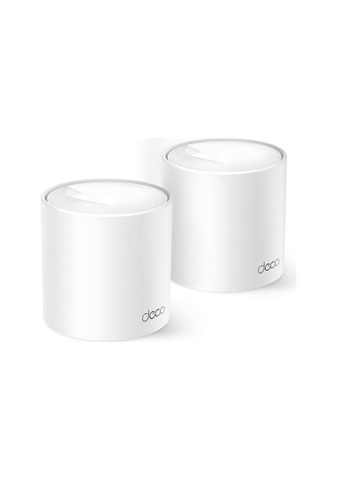 Deco X10 3-pack , Ax1500 Mbps, 520 M²'ye Kadar Kapsama Alanı, 120 Cihaza Kadar Bağlantı, Gigabit Por