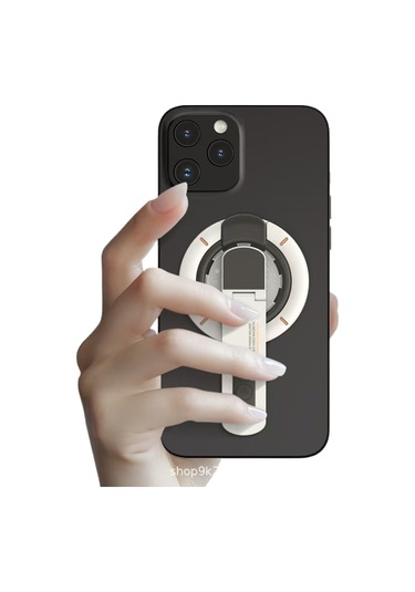 Snapbuy Manyetik Telefon Standı Stres Giderici, Mıknatıslı Tasarım Beyaz