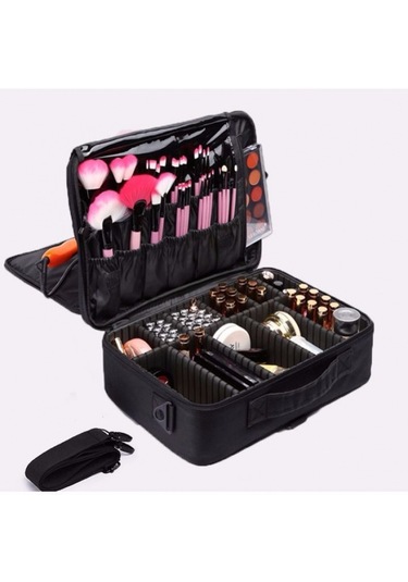 Moveevo Büyük Kapasiteli Profesyonel Basit Taşınabilir Kozmetik Çantası Kadın Tarzı Süper Popüler Aliexpress Makyaj Sanatçısı