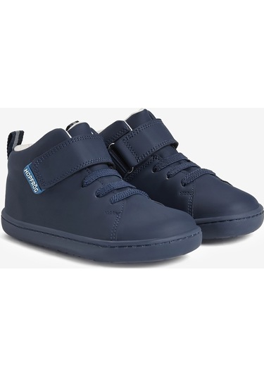 Smart Walker High Top Süper Mat Lacivert Barefoot Çocuk Bot-süper Mat Lacivert