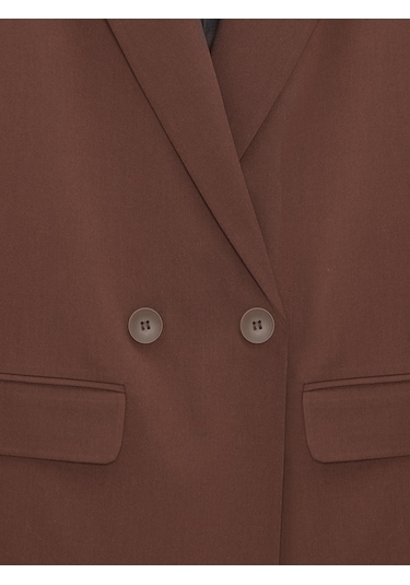 Dilvin 60767 Blazer Ceket-açık Kahve Açık Kahve