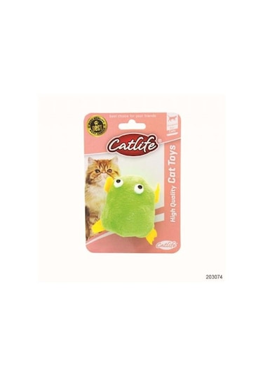 Catlife Kediler İçin Titreşimli Kurbağa Oyuncak