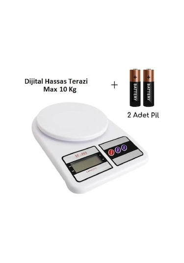 Dijital Mutfak Terazisi Hassas Mutfak Terazisi Pilli Mutfak Terazisi