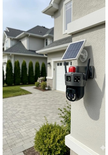 Okam 6020 4g E Sim Özellikli Solar 10x Optik Zoom Kamera
