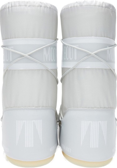 Moon Boot Icon Nylon Glacier Kadın Kar Botu 2monw2022002 Grey Gri