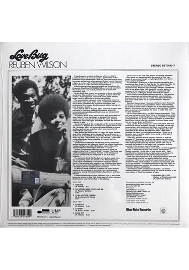 Reuben Wilson - Love Bug - 33 LP Albüm