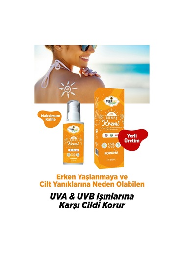Tubalife Uva - Uvb Koruyucu Güneş Kremi SPF50+ 150 ML