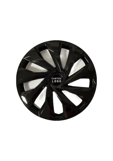 Renault Clio 5 14'' Inç Siyah Piano Black 4lü Set Jant Kapağı