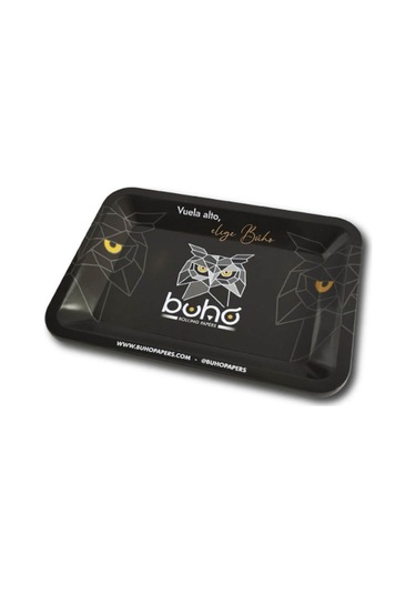 Küçük Metal Tepsi Buho Klasik Beyaz