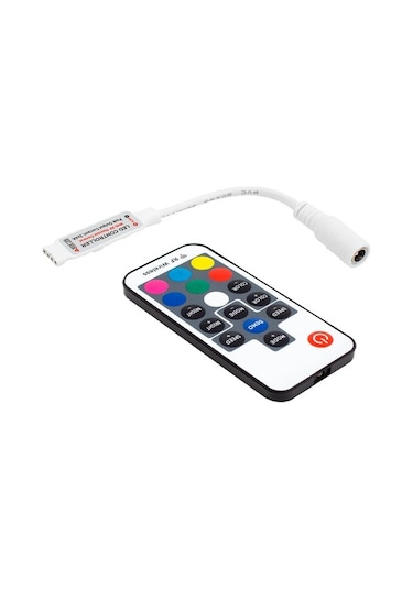 Powermaster Led Rgb Kontrol Devresi 12 Volt Rf Küçük Modüllü Uzak