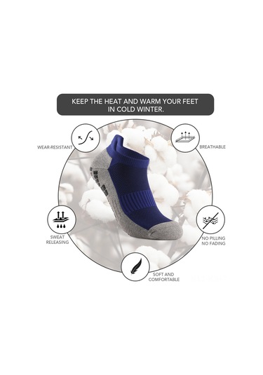 Jeehugo Kısa Paça Silika Grıp Futbol Çorabı - Siyah Tek Çift, Nem Emici, Kaymaz Önleyici, Nylon-pamuk Karışımı Siyah