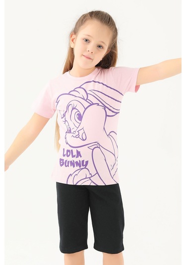 Looney Tunes L1591-2 Çocuk  Açık Pembe Tişört